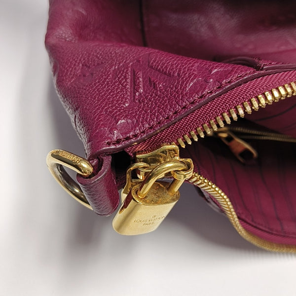 LUMINEUSE PM Monogram Calfskin Red