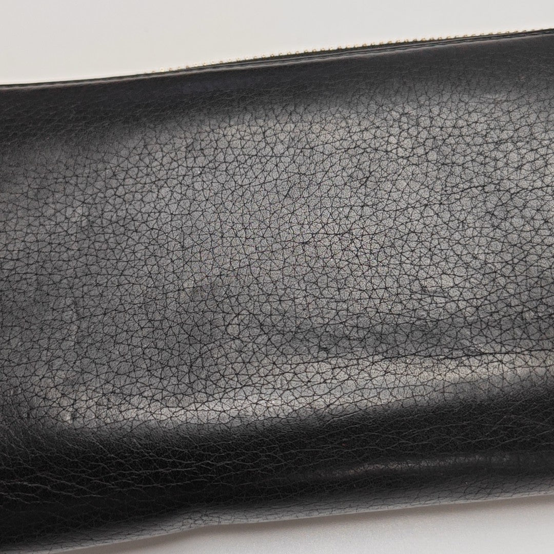Calfskin Wallet Black