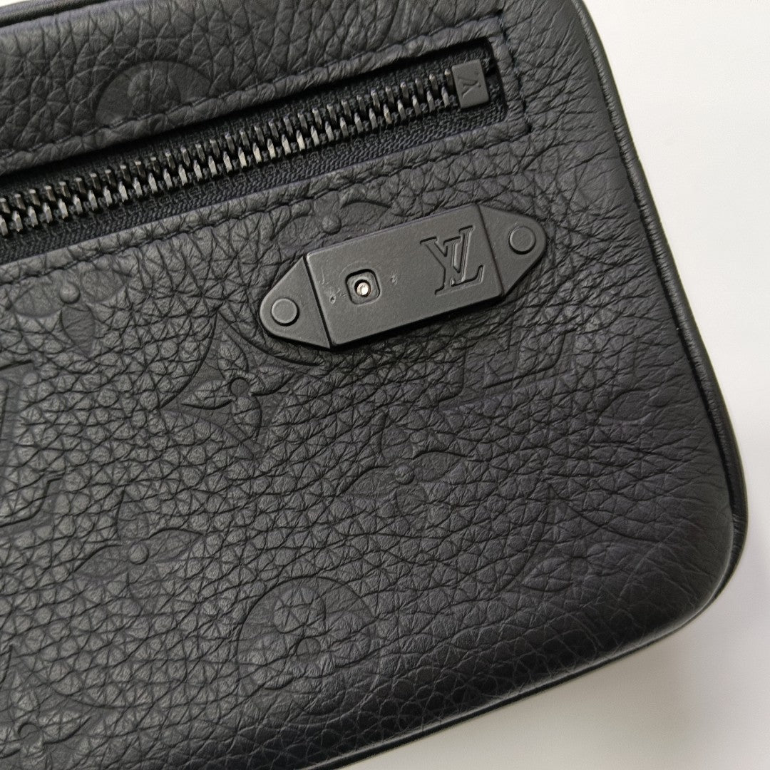 VOLGA Monogram Calfskin Black