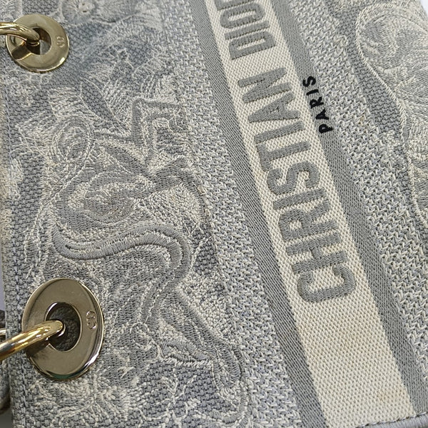 Lady D-Lite Medium Fabric Gray