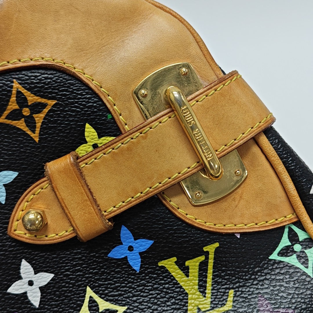 LV × TM CLAUDIA Monogram Coated Canvas Black