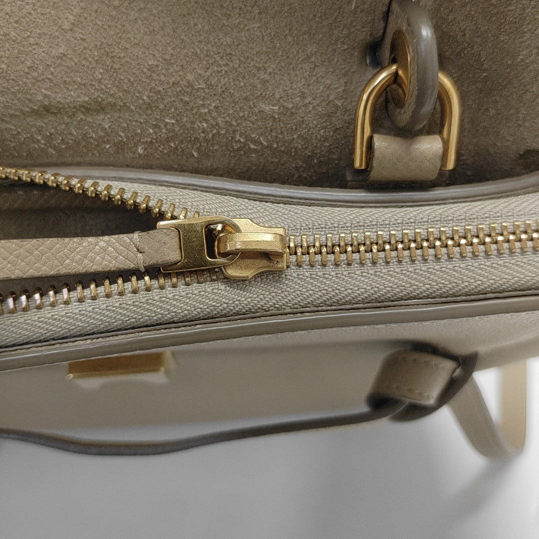BELT Micro Calfskin Beige