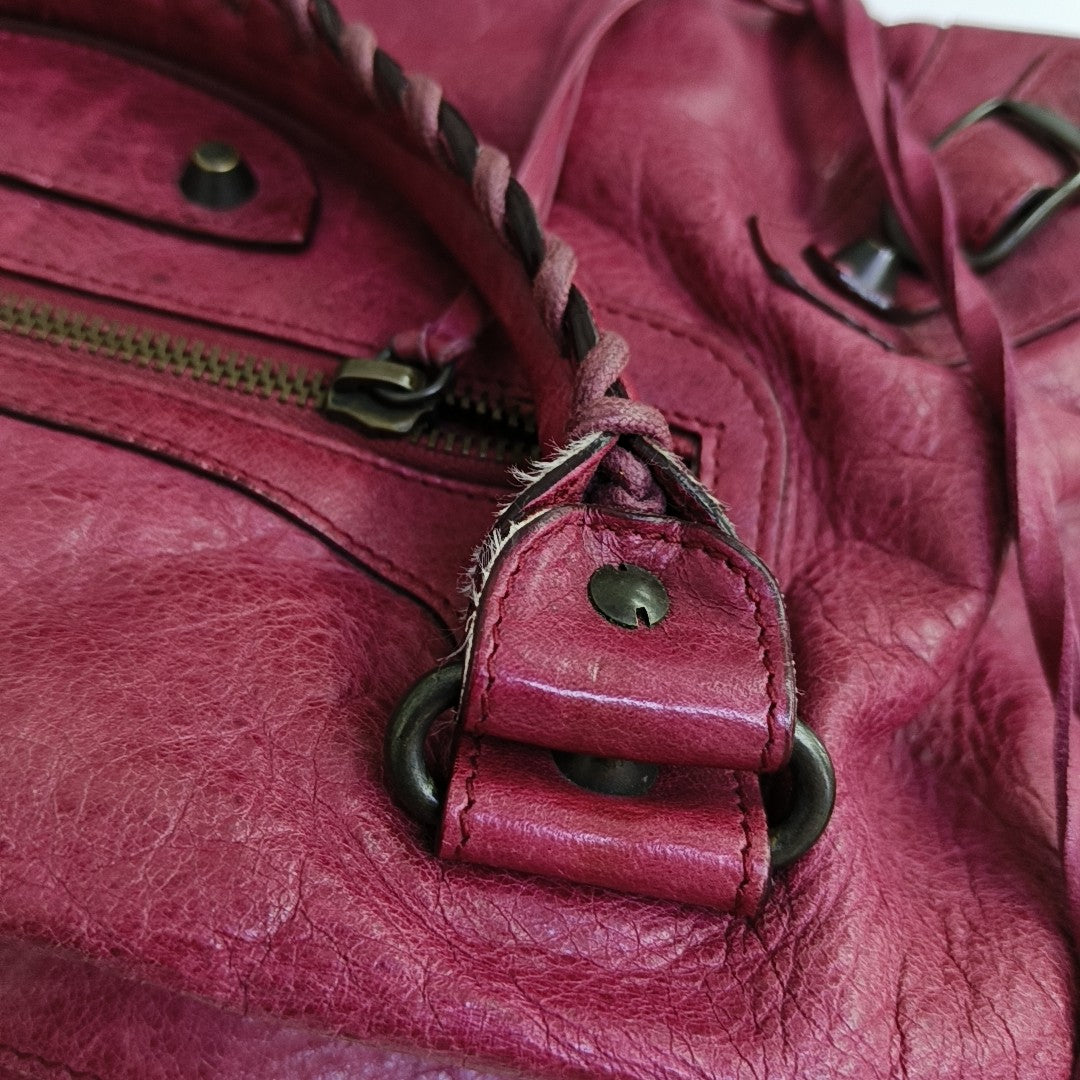 Twiggy Calfskin Red