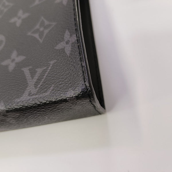 GASTON Monogram Coated Canvas Gray