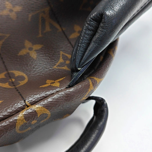 PALM SPRINGS PM Monogram Coated Canvas Brown