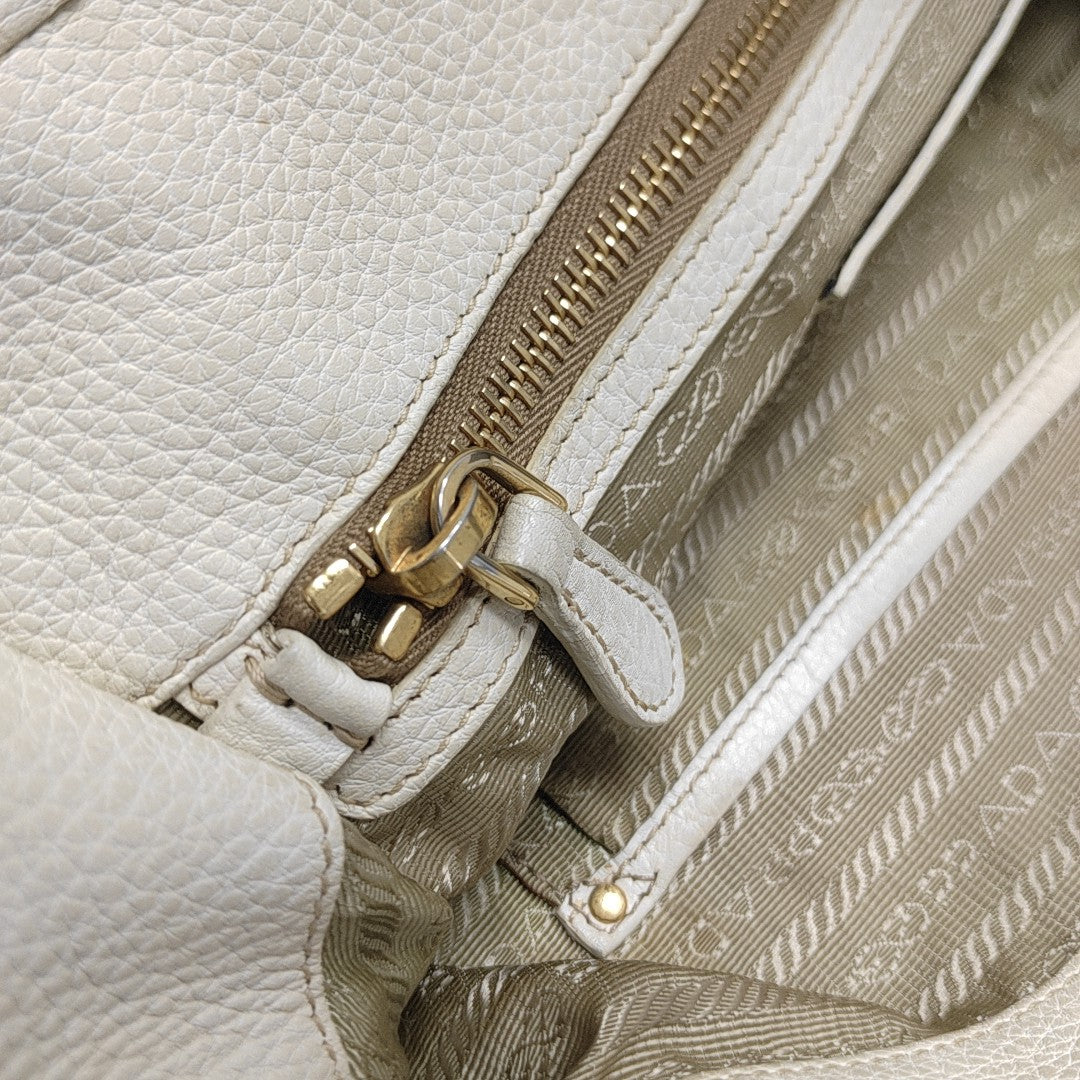 Canvas Shoulder Bag Brown