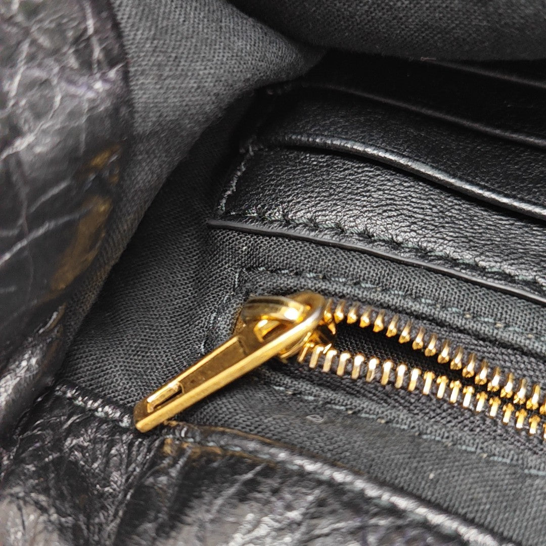 BB Calfskin Black