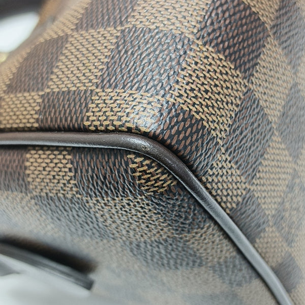 SPEEDY 20 Damier Ebene Coated Canvas Brown