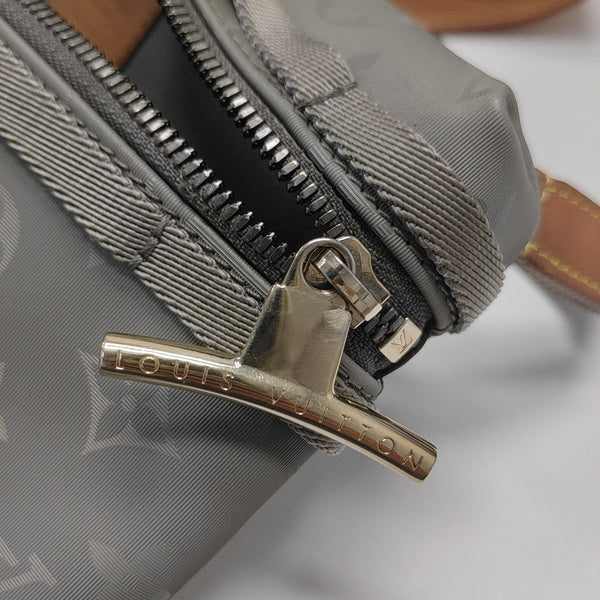 Monogram Special Material Shoulder Bag Gray