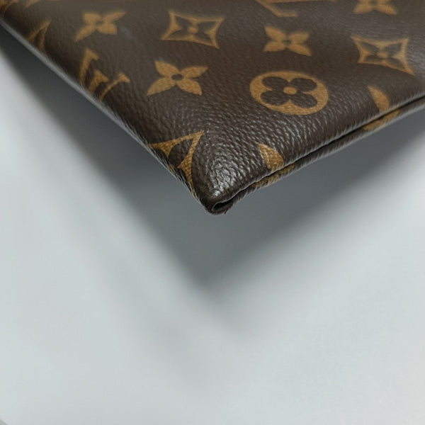 A4 Monogram Coated Canvas Brown