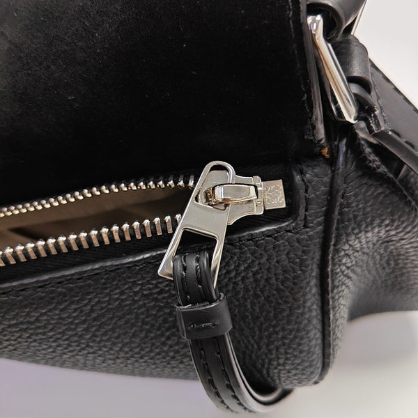 Puzzle Large Calfskin Black