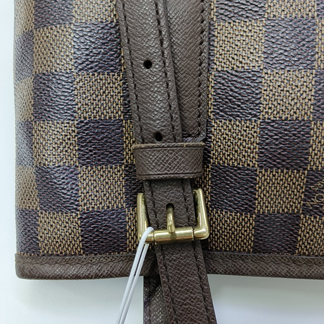 BUCKET PM Damier Ebene Coated Canvas Brown