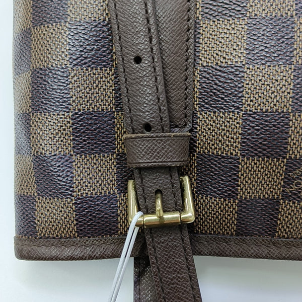 BUCKET PM Damier Ebene Coated Canvas Brown