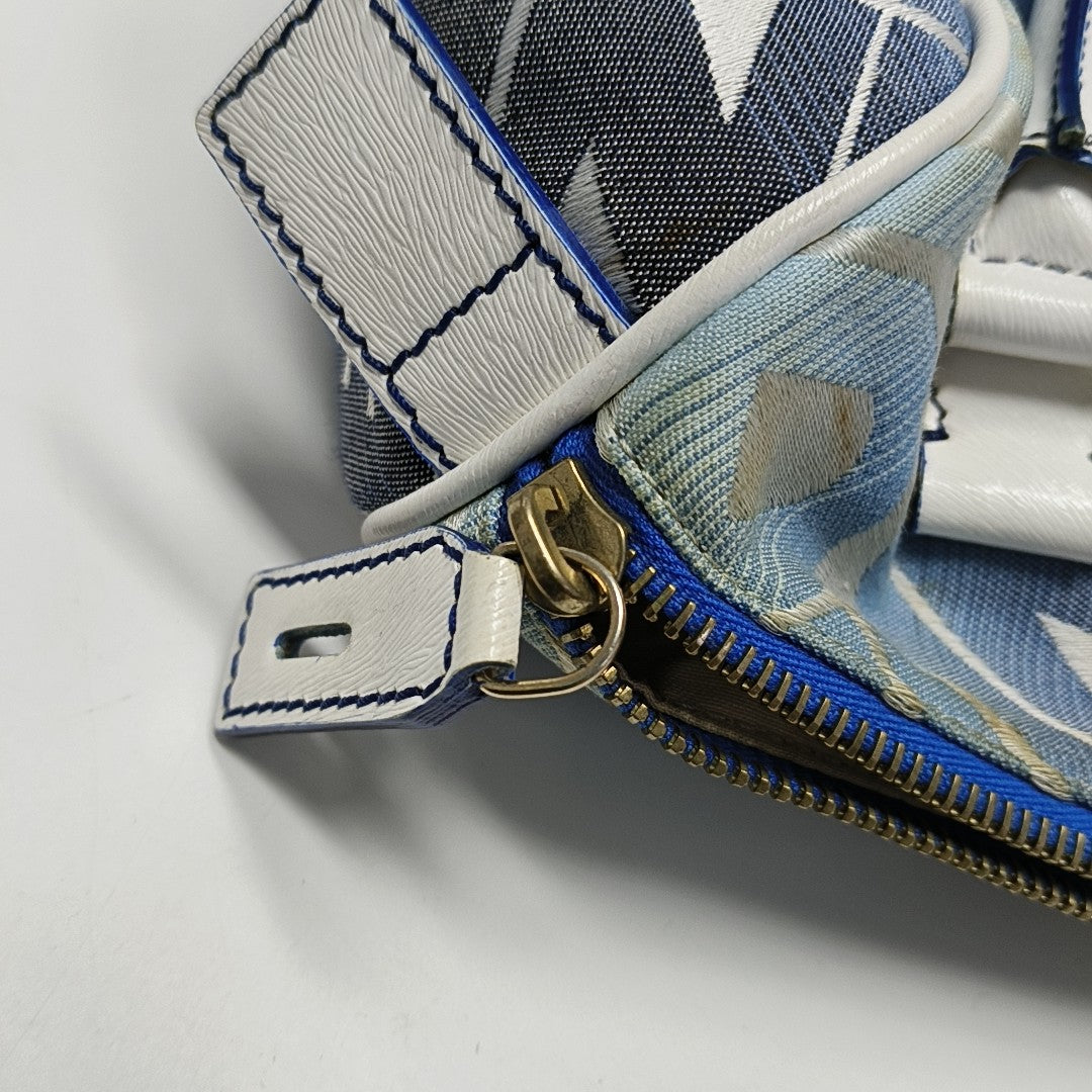Boston Small Canvas Blue