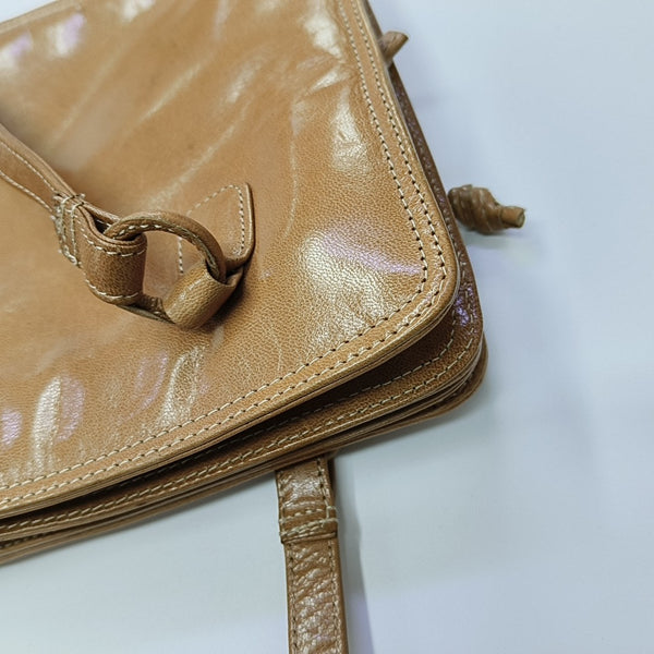 Calfskin Tote Bag Brown