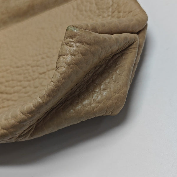 Calfskin Shoulder Bag Beige