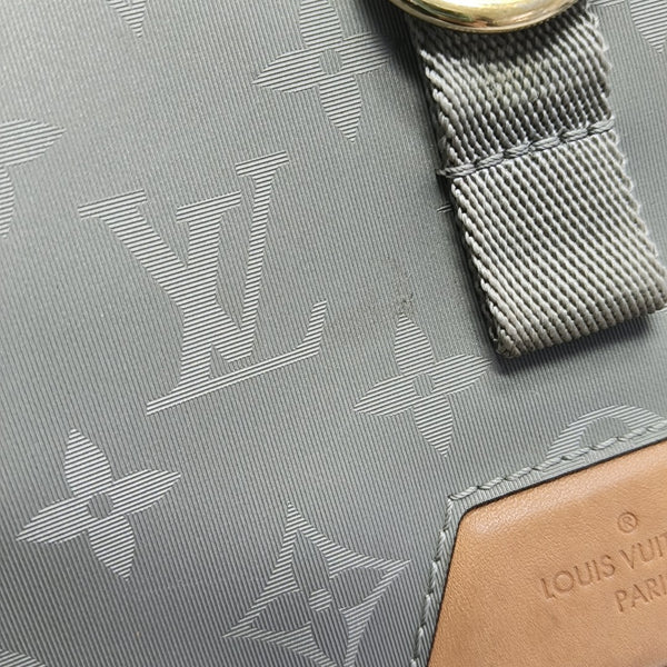 Monogram Coated Canvas Shoulder Bag Green