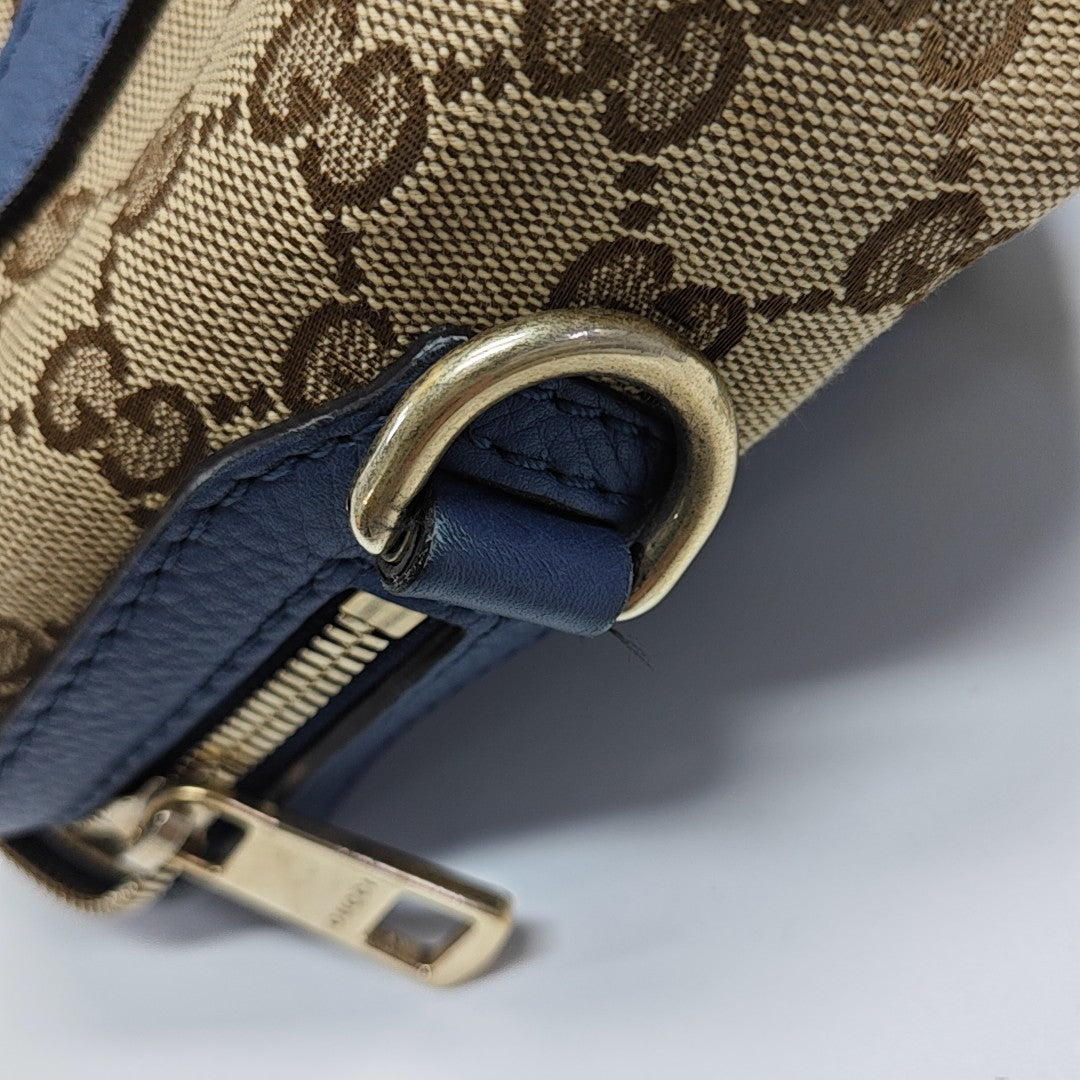 Monogram Canvas Tote Bag Medium Beige