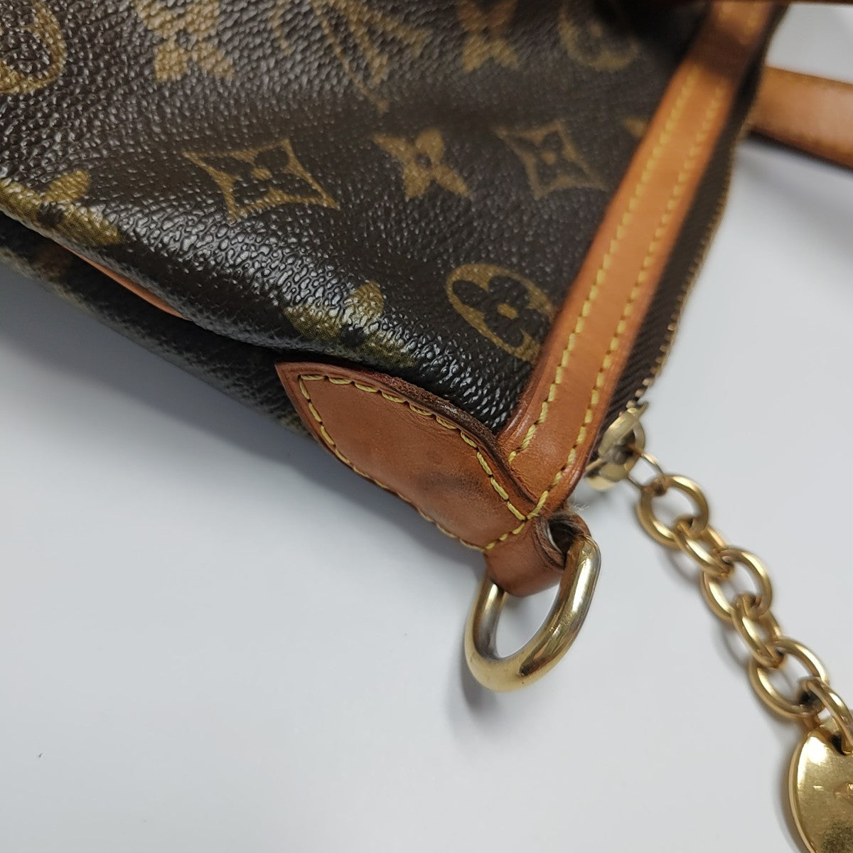 PALERMO PM Monogram Coated Canvas Brown