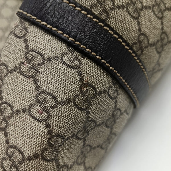Monogram Coated Canvas Tote Bag Beige