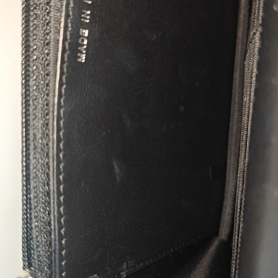 CAMBON Medium Quilted Calfskin Black