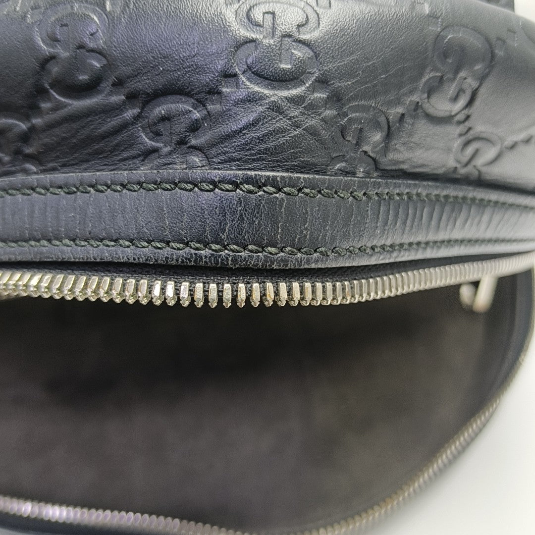 Signature Monogram Calfskin Black