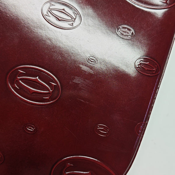 Calfskin Top Handle Bag Red