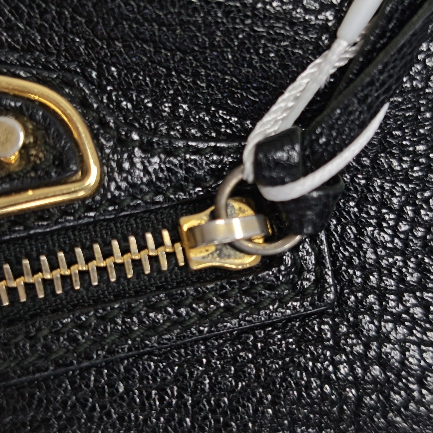 Calfskin Shoulder Bag Black