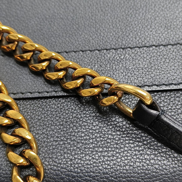 LOCKME TENDER PM Calfskin Black