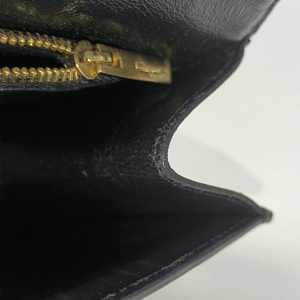 Calfskin Shoulder Bag Black