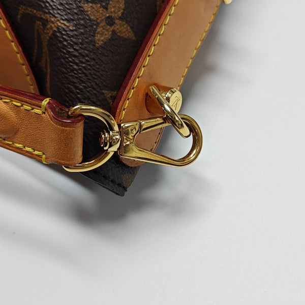 DUFFLE Monogram Coated Canvas Brown