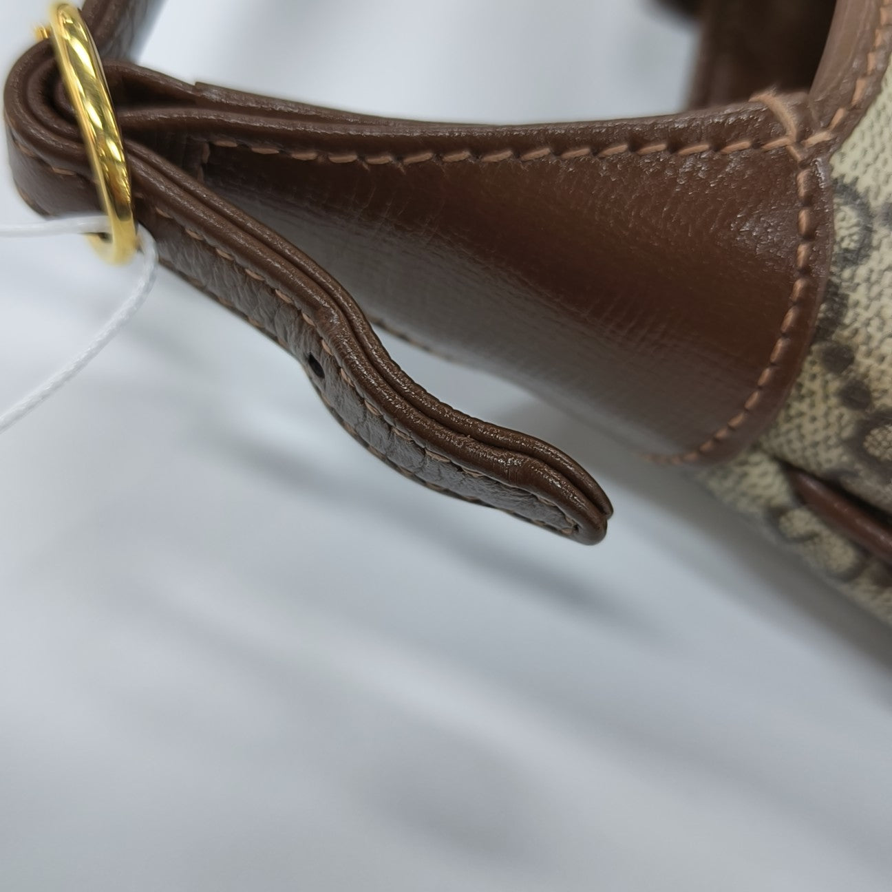 Jackie 1961 Mini Monogram Coated Canvas Beige