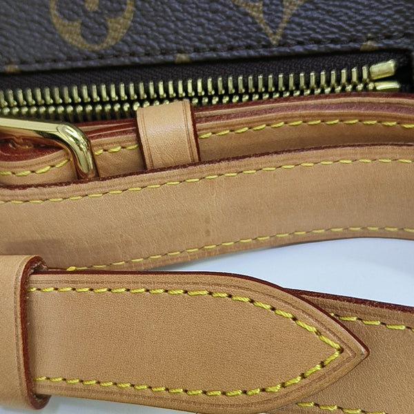 BUMBAG Monogram Coated Canvas Brown