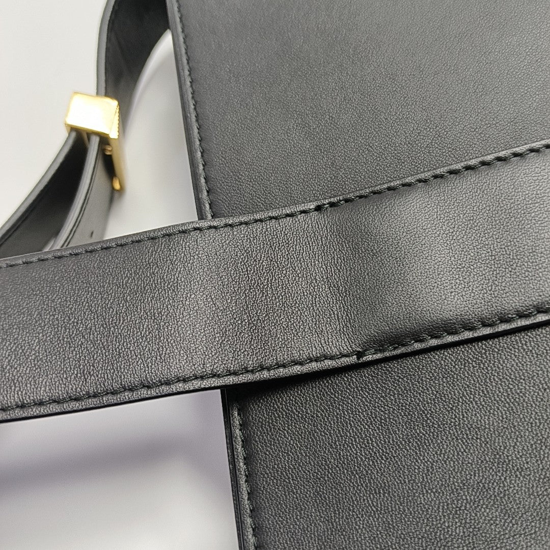 Marie Lambskin Black