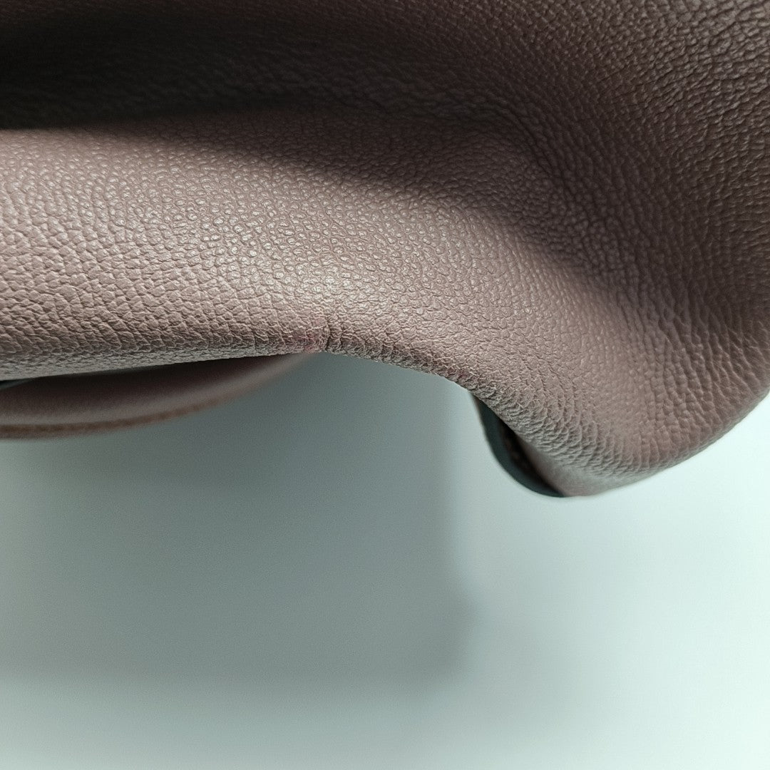 Buckle Calfskin Pink
