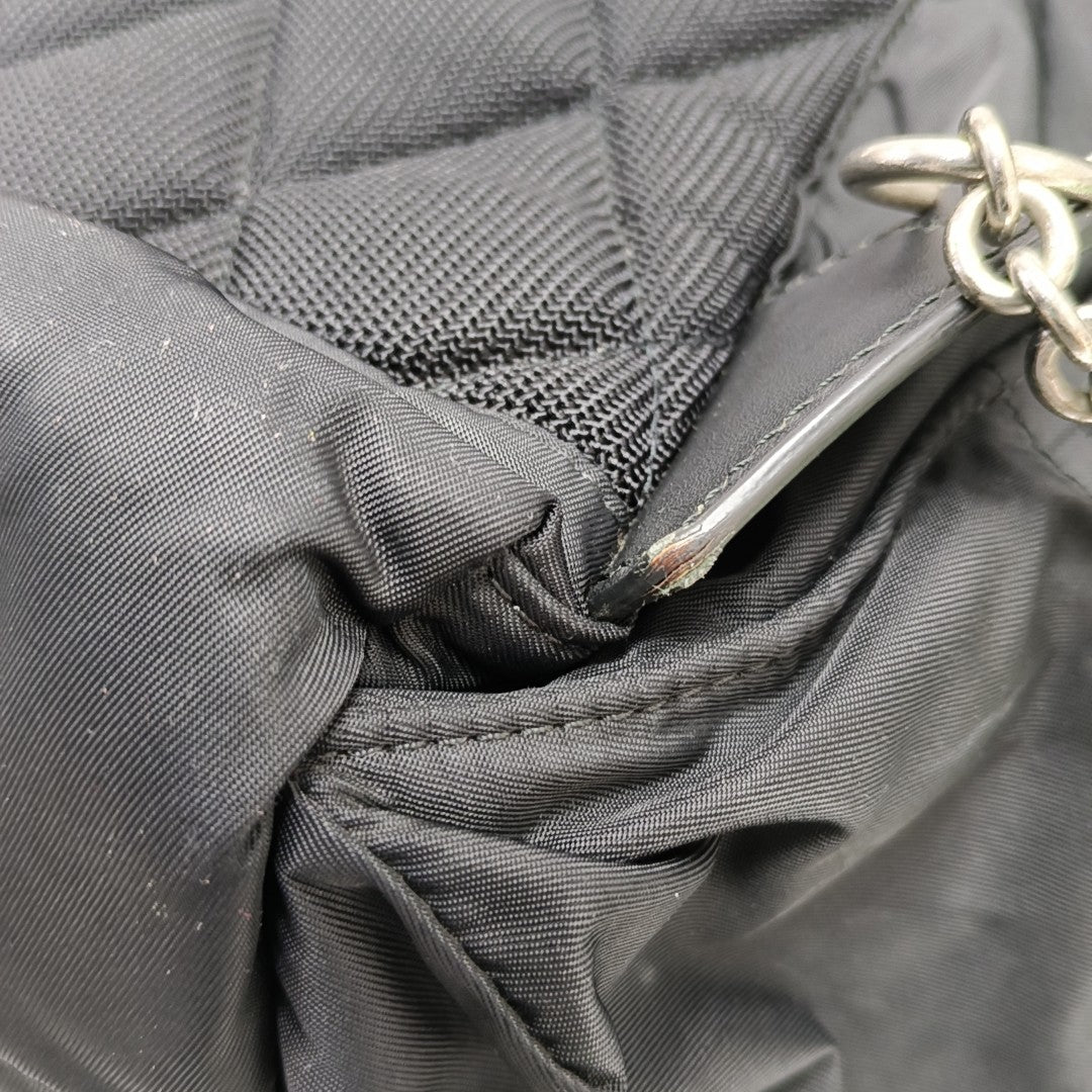 The Rucksack Medium Nylon Black