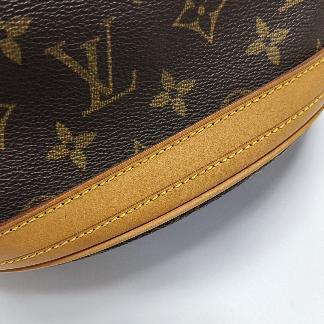 BUCKET PM Monogram Coated Canvas Brown