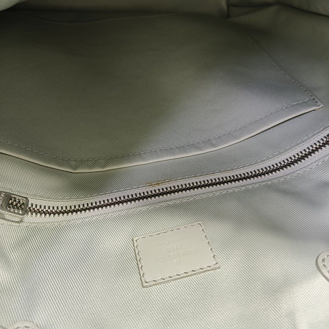 CHRISTOPHER PM Monogram Calfskin Green