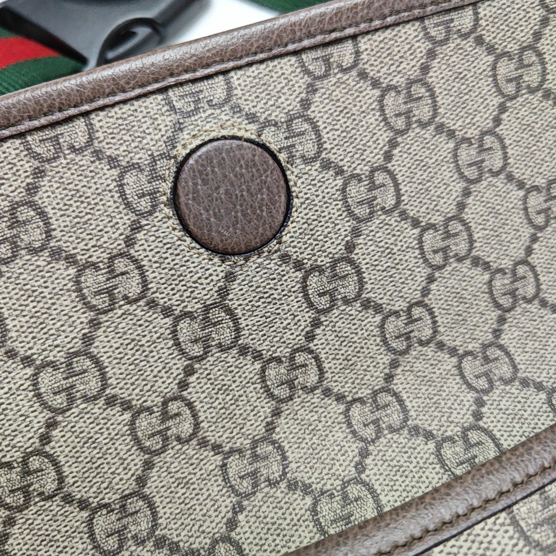 Neo Vintage Monogram Coated Canvas Beige