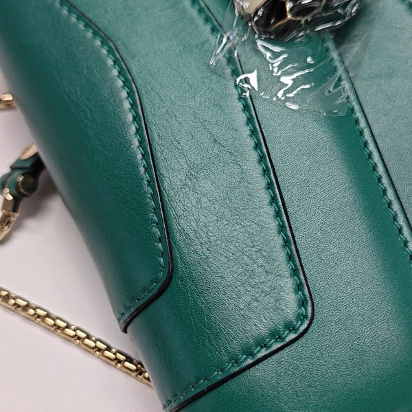 SERPENTI FOREVER Small Calfskin Green