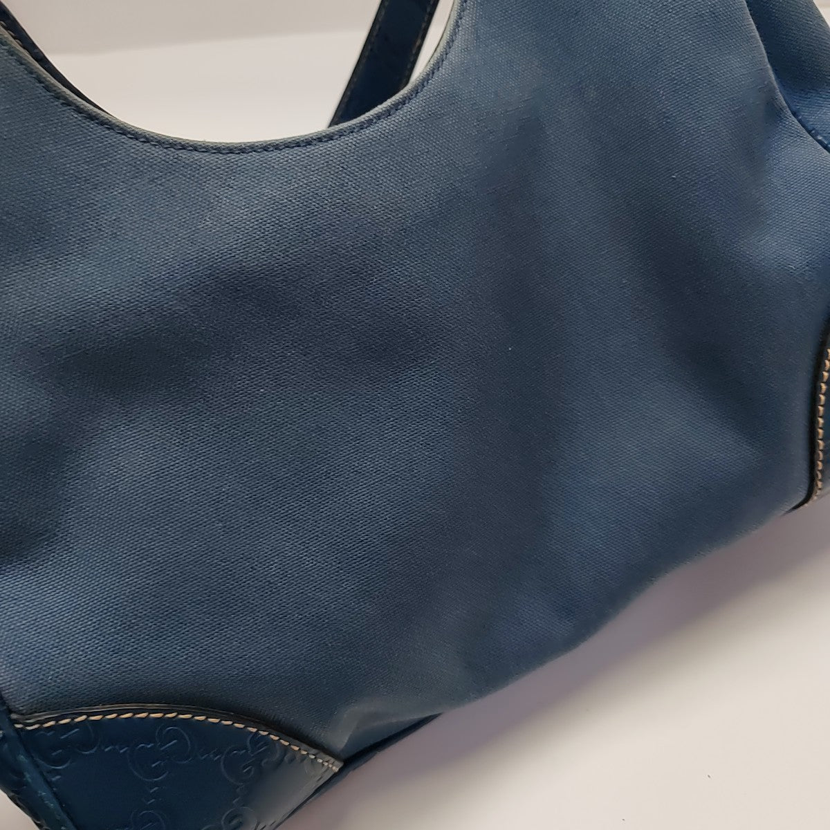 Canvas Shoulder Bag Blue