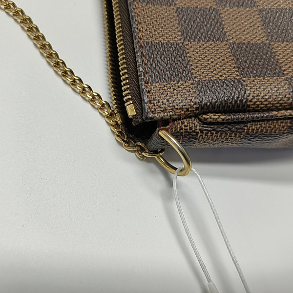 ACCESSOIRES MM Damier Ebene Coated Canvas Brown