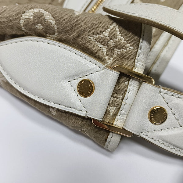 SABBIA BESACE Monogram Canvas Brown