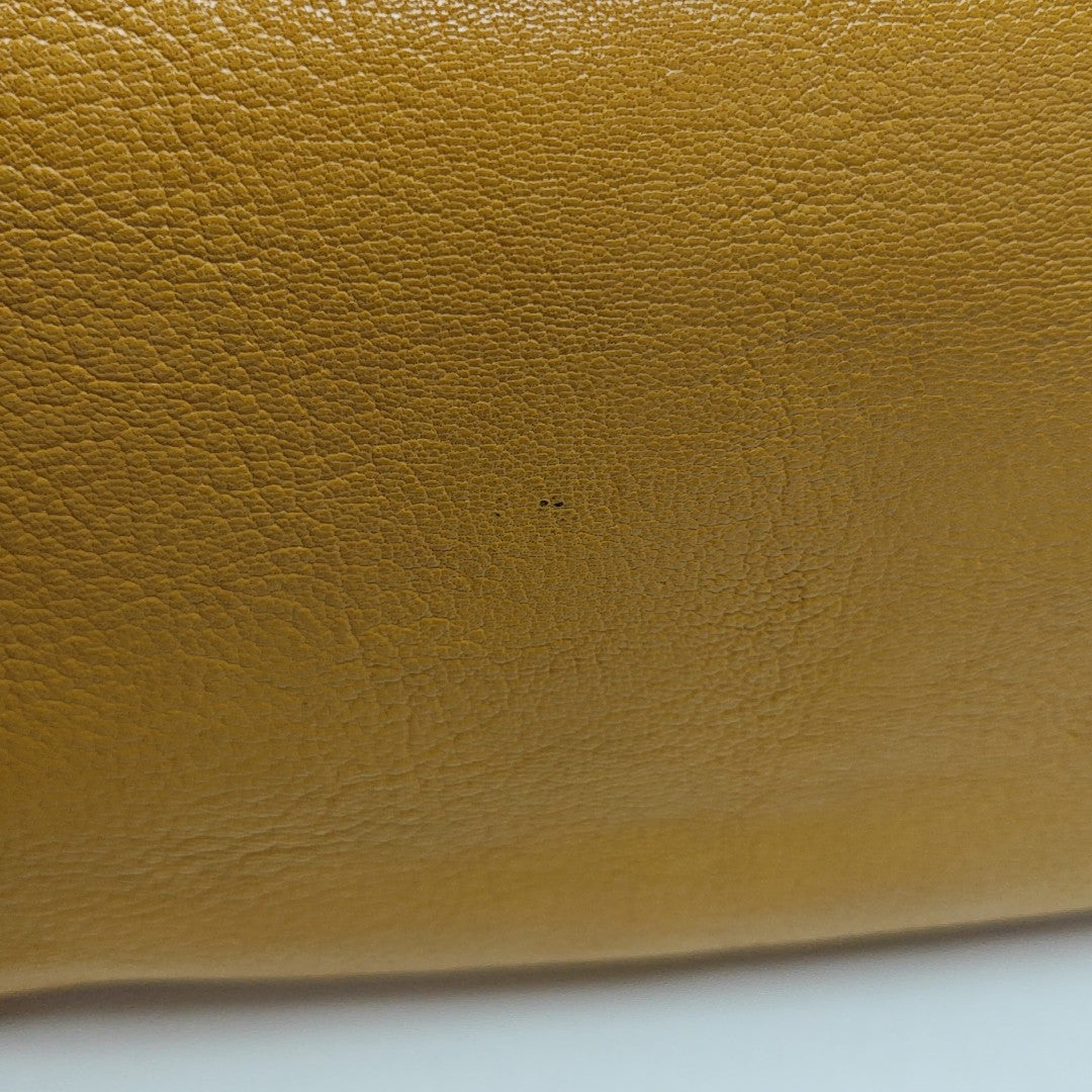 Calfskin Tote Bag Yellow