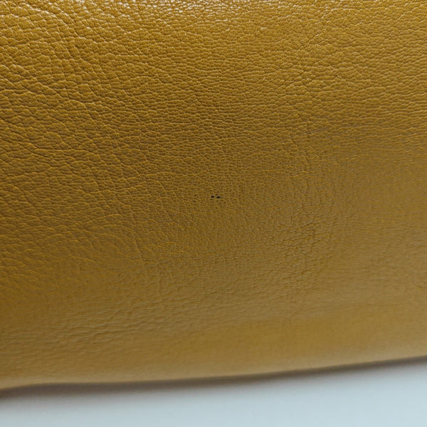 Calfskin Tote Bag Yellow