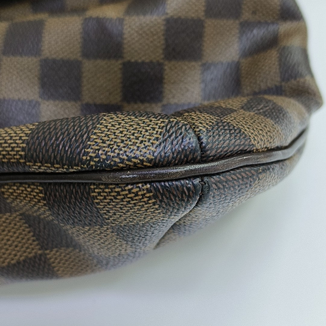BLOOMSBURY PM Damier Ebene Coated Canvas Brown