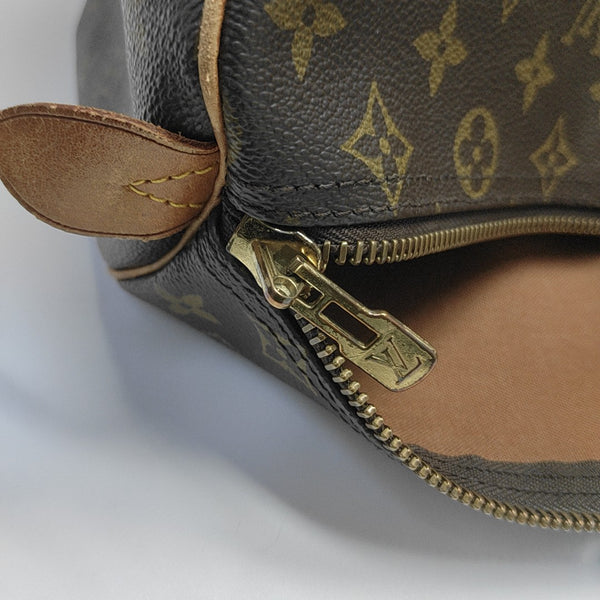 SAC SOUPLE 45 Monogram Coated Canvas Brown