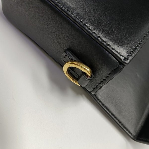 30 Montaigne Mini Calfskin Black