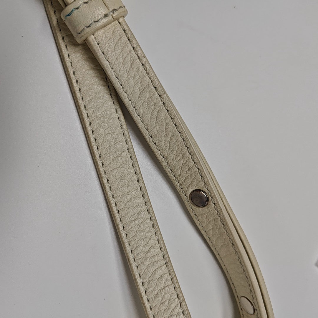 Extra Pocket 19 Calfskin White