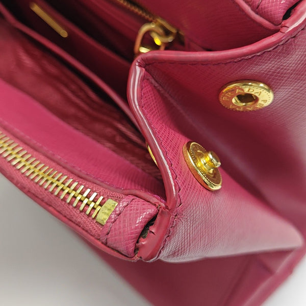 Galleria Large Calfskin Red